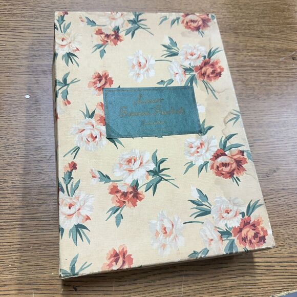 Luxor Savon Soap Cardboard Box With Antique Puzzle Inside - Sachet Soap Vintage - Picture 1 of 3